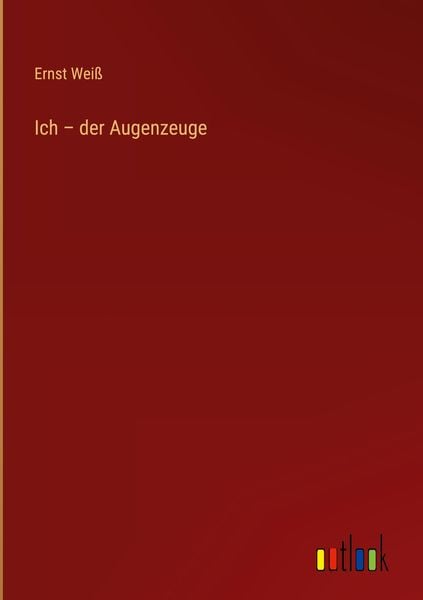 Produktbild: Ich - der Augenzeuge