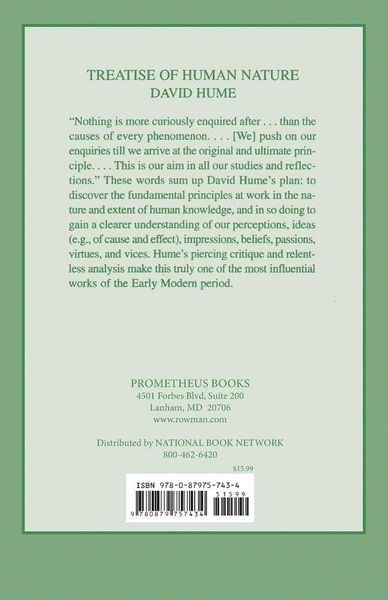 Produktbild: A Treatise of Human Nature
