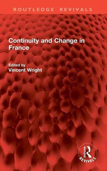 Produktbild: Continuity and Change in France