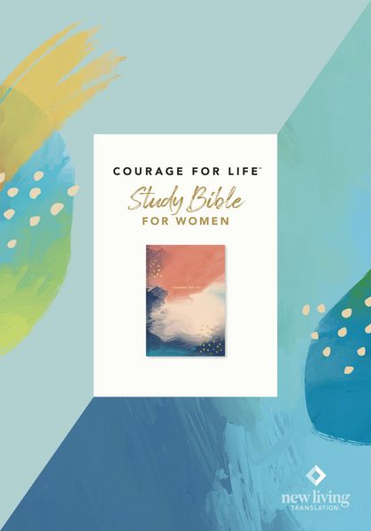 Produktbild: NLT Courage for Life Study Bible for Women
