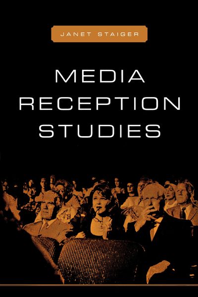 Produktbild: Media Reception Studies
