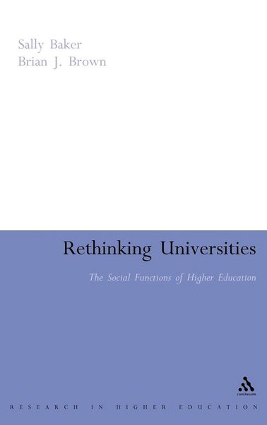 Produktbild: Rethinking Universities