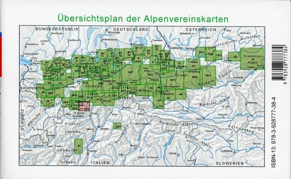 Produktbild: DAV Alpenvereinskarte 30/1 &Ouml;tztaler Alpen Gurgl 1 : 25 000 Wegmarkierungen