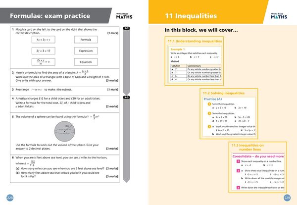 Produktbild: WHITE ROSE AQA GCSE FOUND SB1