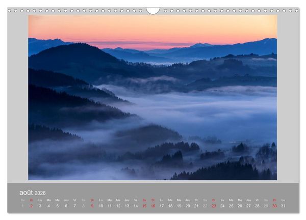 Produktbild: Suisse - Paysage de montagnes 2026 (Calendrier mural 2026 DIN A3 vertical), CALVENDO calendrier mensuel