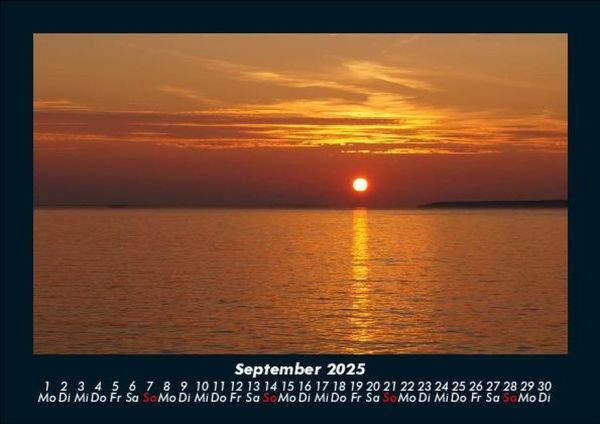 Produktbild: Sonnenunterg&auml;nge 2025 Fotokalender DIN A5