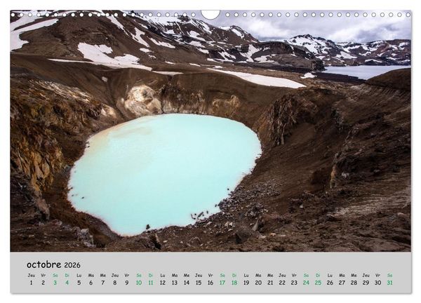 Produktbild: Surprenante Islande (Calendrier mural 2026 DIN A3 vertical), CALVENDO calendrier mensuel