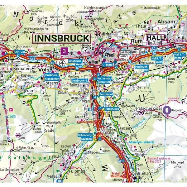 Produktbild: freytag & berndt Stra&szlig;enkarte Tirol 1:150.000