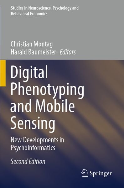 Produktbild: Digital Phenotyping and Mobile Sensing