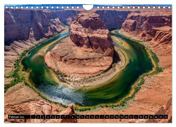 Produktbild: USA Der faszinierende S&uuml;dwesten (Wandkalender 2026 DIN A4 quer), CALVENDO Monatskalender