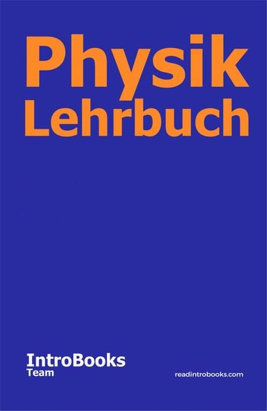 Produktbild: Physik Lehrbuch