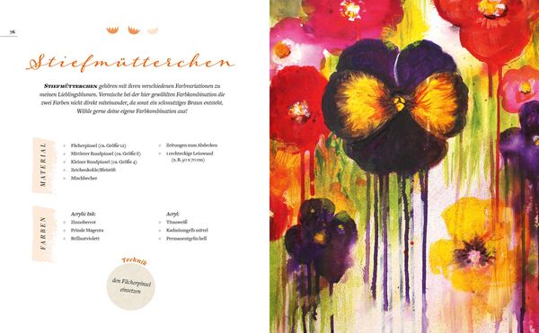 Produktbild: Blumen malen