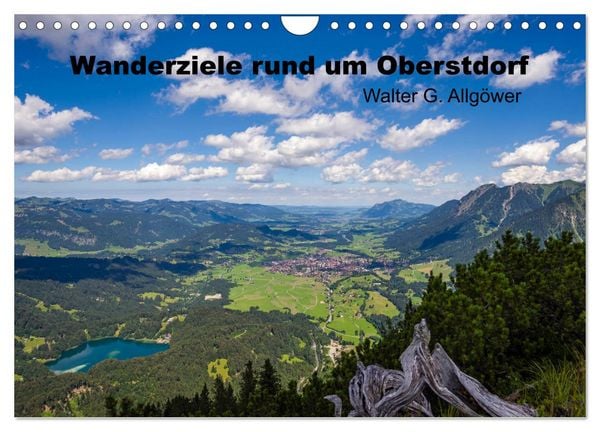 Produktbild: Wanderziele rund um Oberstdorf (Wandkalender 2026 DIN A4 quer), CALVENDO Monatskalender