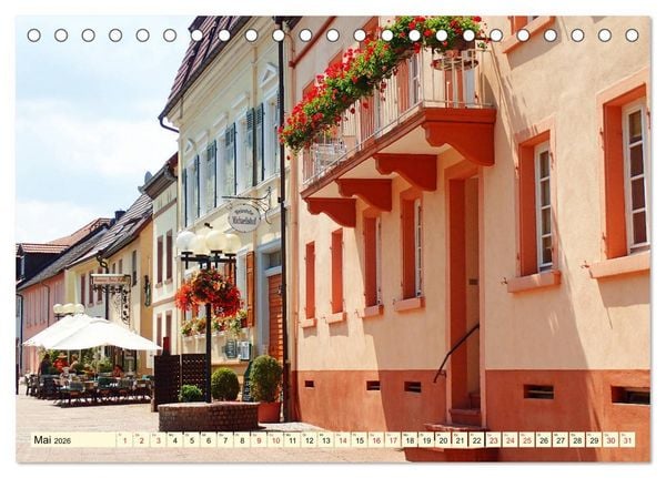 Produktbild: Bad D&uuml;rkheim - Wein, Gradierwerk und Riesenfa&szlig; (Tischkalender 2026 DIN A5 quer), CALVENDO Monatskalender