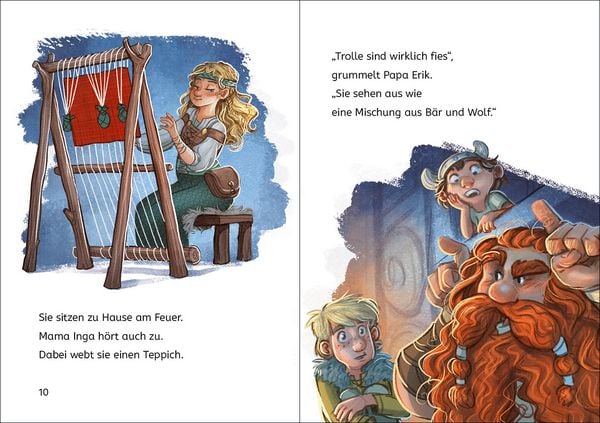 Produktbild: Lesel&ouml;wen 1. Klasse - Der mutigste Wikinger der Welt