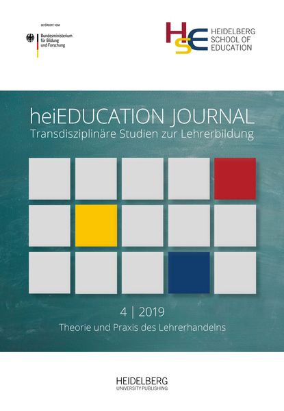 Produktbild: HeiEDUCATION JOURNAL / Theorie und Praxis des Lehrerhandelns
