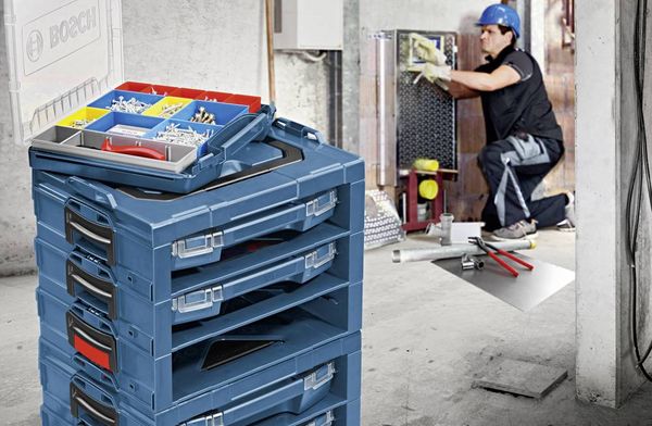 Produktbild: Bosch Professional 1600A001RW i-Boxx 72 Werkzeugbox ABS Kunststoff Blau