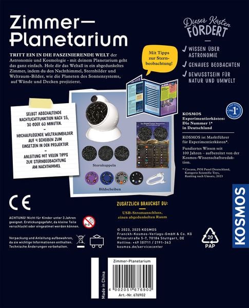 Produktbild: Zimmer-Planetarium