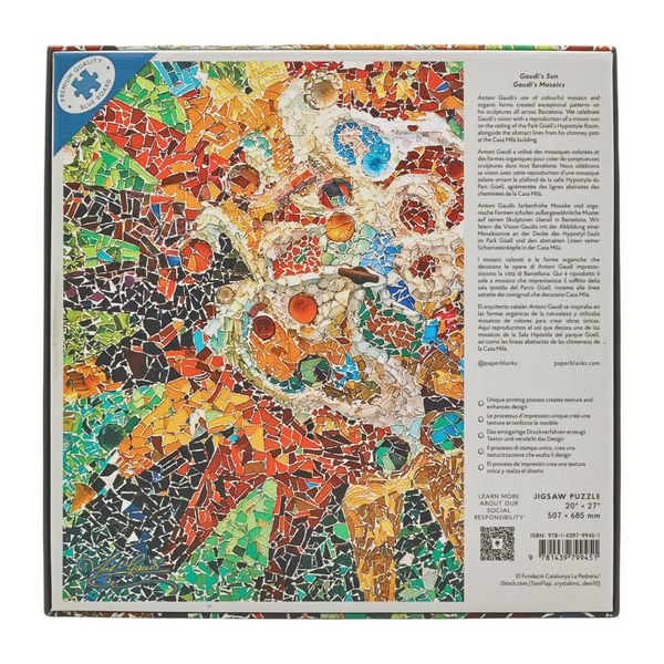 Produktbild: Puzzle, Gaudis Sonne, 1.000 Teile