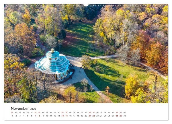 Produktbild: Potsdam - UNESCO Weltkulturerbe und Stadt der Schl&ouml;sser und G&auml;rten (Wandkalender 2026 DIN A2 quer), CALVENDO Monatskalender