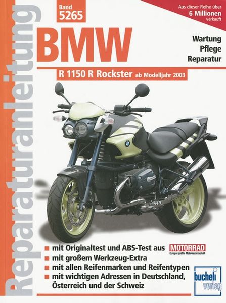 BMW R 1150 R Rockster ab 2003, Paperback von , Bucheli, 9783716820728