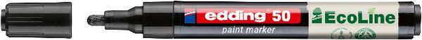 Produktbild: Edding 50 EcoLine 4-50-001 Lackmarker Schwarz 2 mm, 3mm