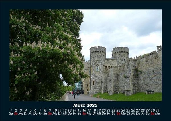 Produktbild: London 2025 Fotokalender DIN A5