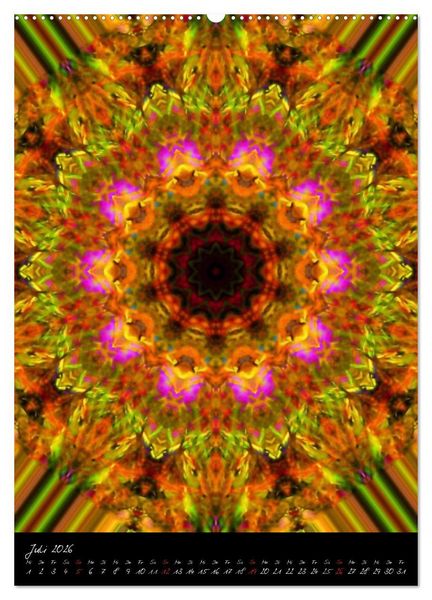 Produktbild: Mandala - Esoterik & Meditation (Wandkalender 2026 DIN A2 hoch), CALVENDO Monatskalender