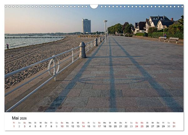 Produktbild: Ostseeheilbad Travem&uuml;nde - L&uuml;becks sch&ouml;nste Tochter (Wandkalender 2026 DIN A3 quer), CALVENDO Monatskalender