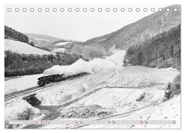 Produktbild: Feuer, Wasser und Dampf (Tischkalender 2026 DIN A5 quer), CALVENDO Monatskalender