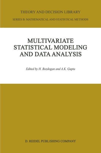 Produktbild: Multivariate Statistical Modeling and Data Analysis