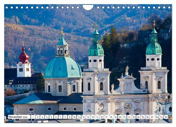 Produktbild: Mein sch&ouml;nes Salzburg (Wandkalender 2026 DIN A4 quer), CALVENDO Monatskalender