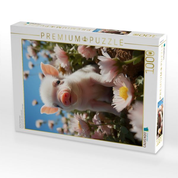 Produktbild: CALVENDO Puzzle Auf der Sommerwiese | 1000 Teile Lege-Gr&ouml;&szlig;e 64x48cm Foto-Puzzle f&uuml;r gl&uuml;ckliche Stunden