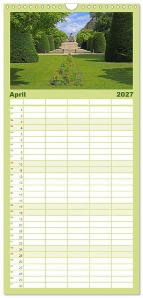 Produktbild: Familienplaner 2027 - Stra&szlig;burg &ndash; Geschichte und Flair im Herzen Europas mit 5 Spalten (Wandkalender, 21 x 45 cm) CALVENDO