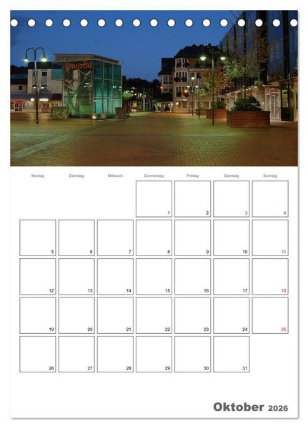 Produktbild: Das Siegerland (Tischkalender 2026 DIN A5 hoch), CALVENDO Monatskalender