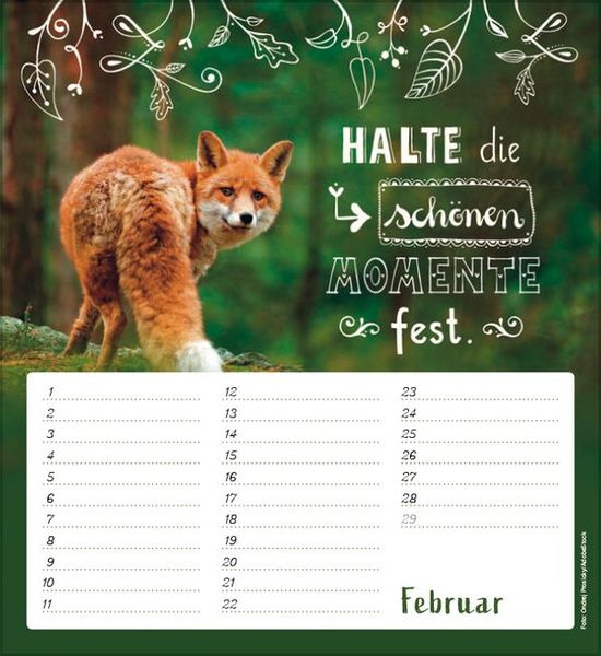 Produktbild: Geburtstagskalender Im herzen barfu&szlig;