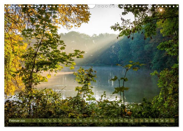 Produktbild: Herbst im Dieskauer Park (Wandkalender 2026 DIN A3 quer), CALVENDO Monatskalender