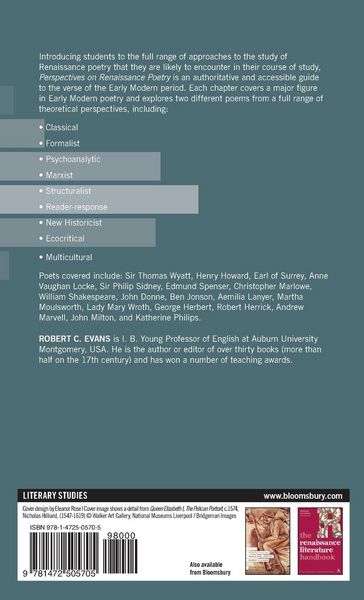 Produktbild: Perspectives on Renaissance Poetry