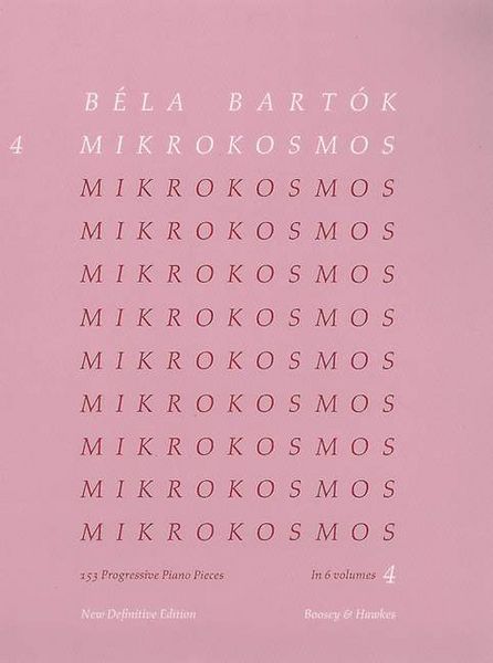 Produktbild: Mikrokosmos, Volume 4: Nos. 97-121