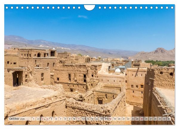 Produktbild: Oman - Historische Perle des Orients (Wandkalender 2026 DIN A4 quer), CALVENDO Monatskalender