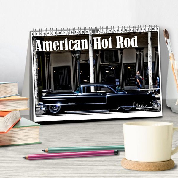 Produktbild: American Hot Rod (Tischkalender 2026 DIN A5 quer), CALVENDO Monatskalender