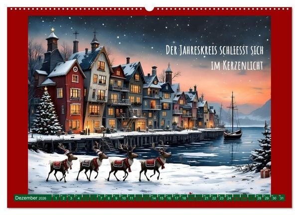 Produktbild: Meergeflunkert (Wandkalender 2026 DIN A2 quer), CALVENDO Monatskalender