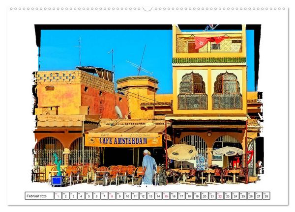 Produktbild: Bezauberndes Marokko (hochwertiger Premium Wandkalender 2026 DIN A2 quer), Kunstdruck in Hochglanz