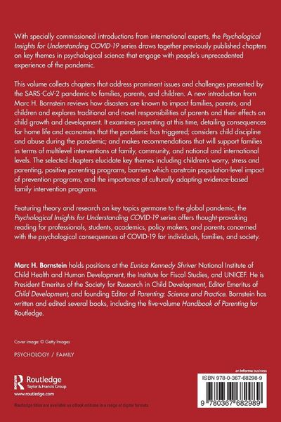 Produktbild: Psychological Insights for Understanding COVID-19 and Families, Parents, and Children