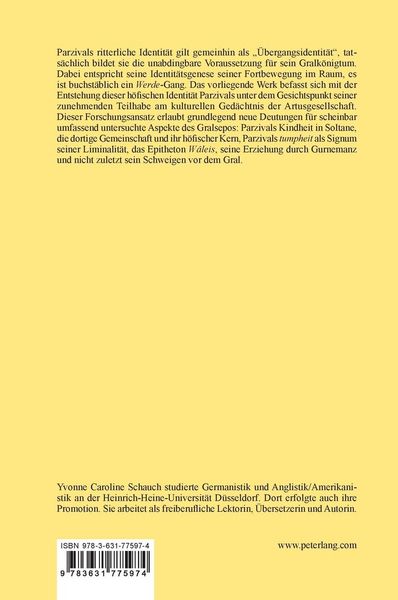 Produktbild: Parzivals Weg zum Artusritter