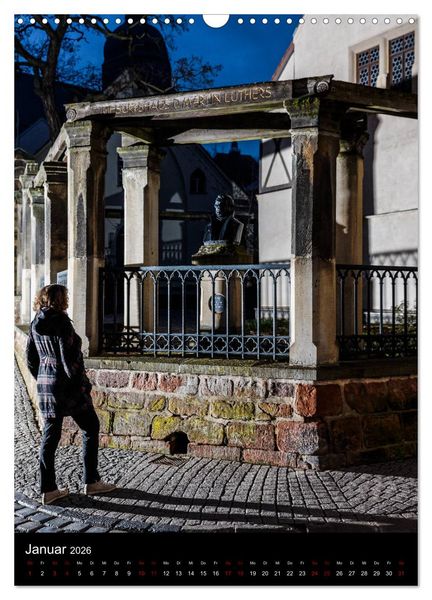 Produktbild: Luther - Stationen eines Lebens (Wandkalender 2026 DIN A3 hoch), CALVENDO Monatskalender