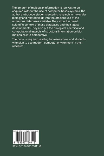 Produktbild: Molecular Databases for Protein Sequences and Structure Studies