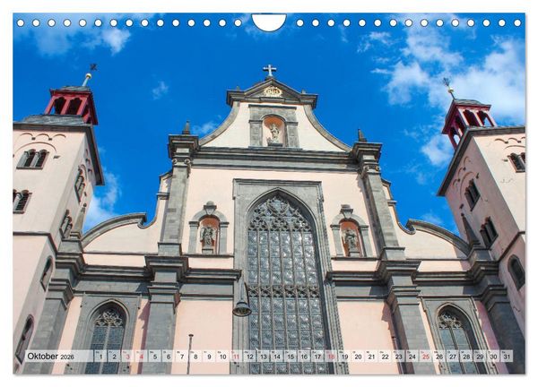 Produktbild: Kirchen in K&ouml;ln - Heilige St&auml;tten und imposante Bauten (Wandkalender 2026 DIN A4 quer), CALVENDO Monatskalender