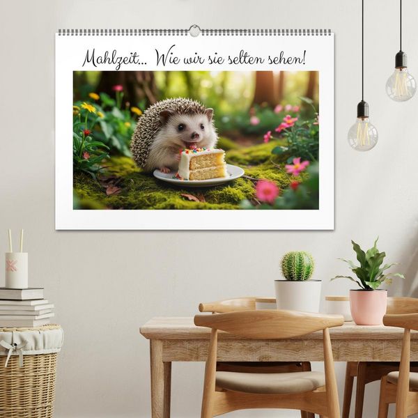 Produktbild: Mahlzeit... Wie wir Sie selten sehen! (Wandkalender 2026 DIN A2 quer), CALVENDO Monatskalender
