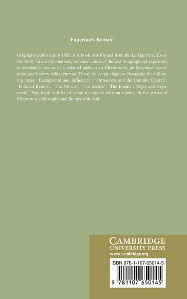 Produktbild: G. K. Chesterton